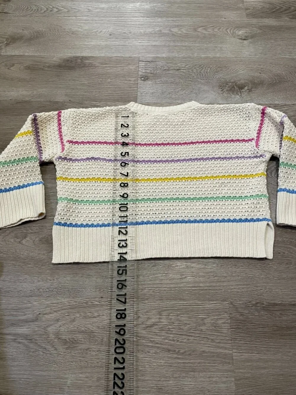 Stripped Cable Kit Sweater